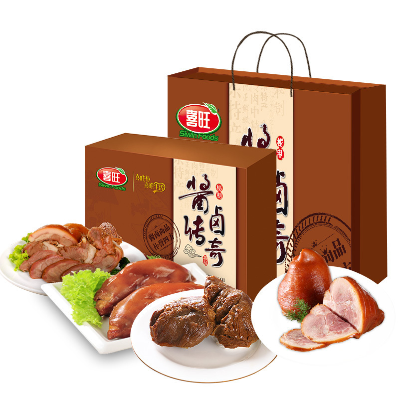 喜旺(Siwin Foods) 酱卤传奇 肉食熟食 1600g/盒 单盒装