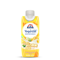 光明莫斯利安Yogurtail双发酵酸乳饮品(甜橙苹果)330mLX4