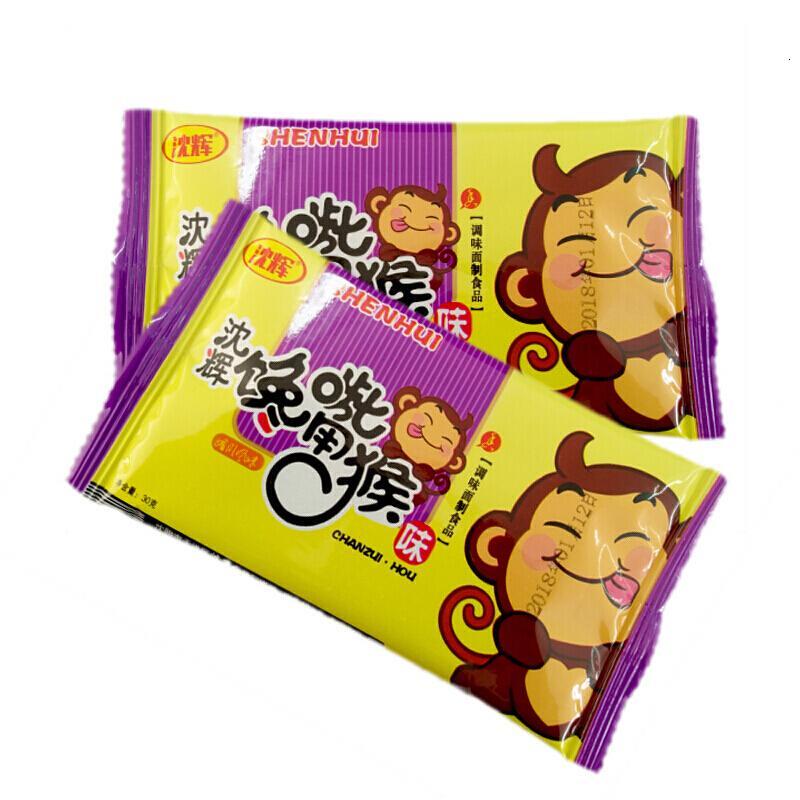 馋嘴猴味8090童年回忆小吃豆干豆制品零食面筋辣片辣条100袋