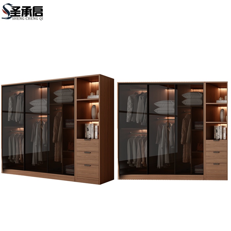 圣承启衣帽柜240cm台高清大图