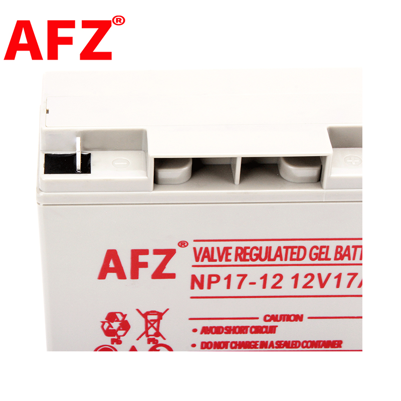 AFZ免维护蓄电池12V17AH电瓶路灯照明消防报警主机直流屏NP17-12高清大图
