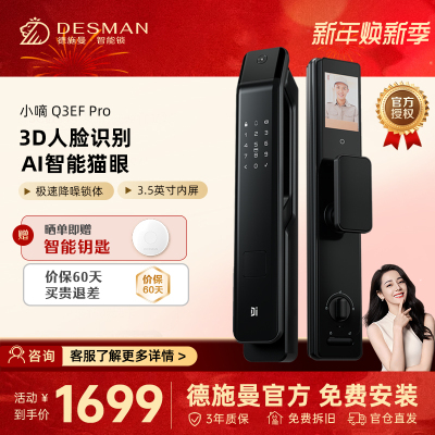 德施曼智能锁Q3EFPRO