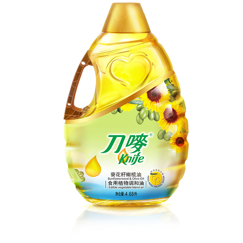 刀唛 葵花籽橄榄油 4.68L/瓶