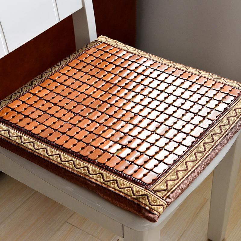 家柏饰(CORATED)夏季麻将凉席椅子竹坐垫夏天透气学生办公室椅垫座垫凳子屁股垫子高清大图