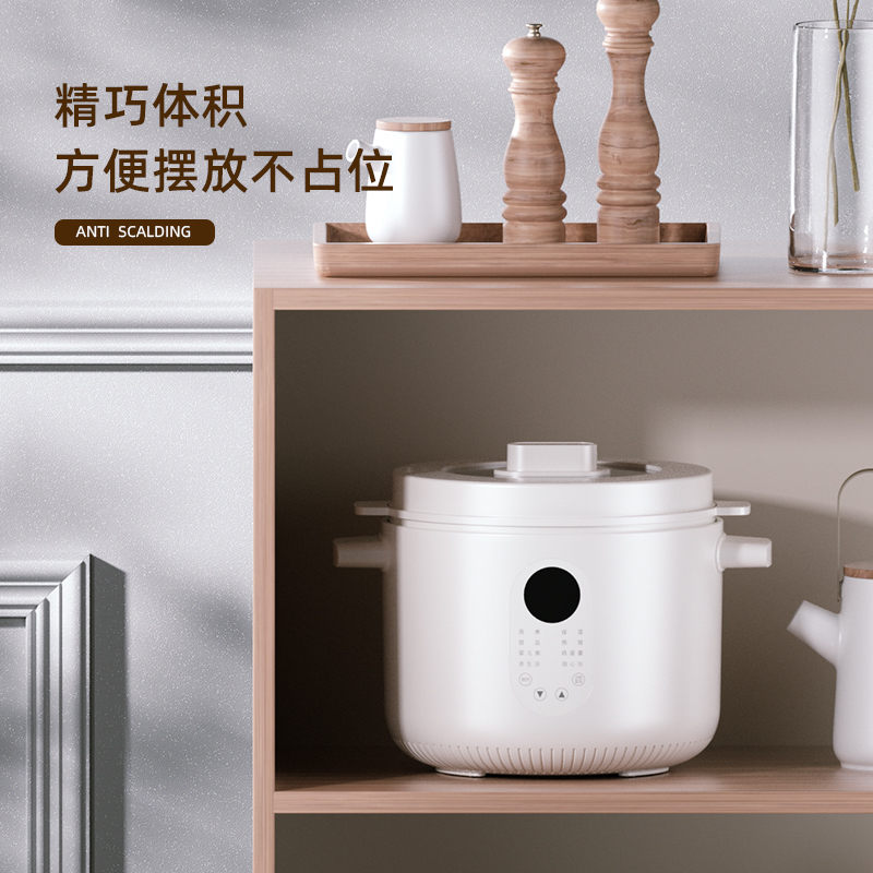 龙的(longde) 多功能电炖盅 LD-DG2535高清大图