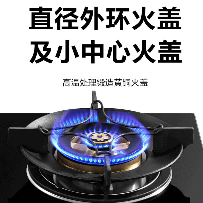 樱花(SAKURA燃气灶 左电右气 煤气灶电磁炉童锁保护 气电灶厨房家用灶具台式嵌入式JZDY-Q8202液化气