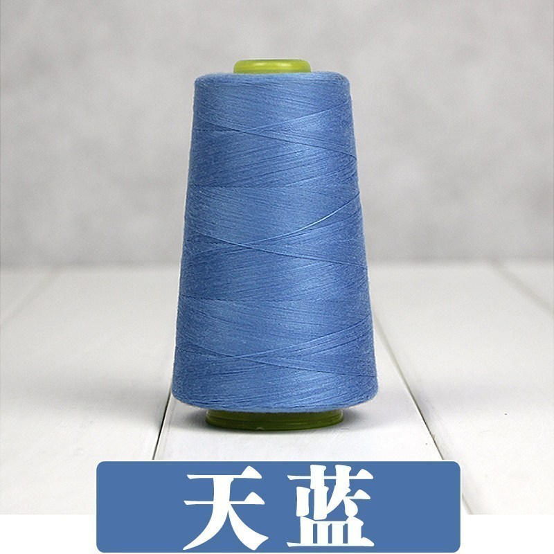 家柏饰(CORATED)缝衣服的线 家用宝塔线黑线手缝线涤纶手工缝衣40/2 缝纫机线 藏青色高清大图