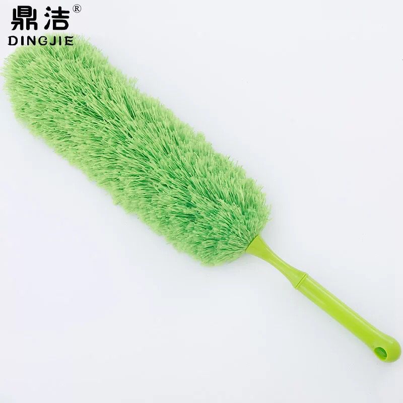 除尘家用扫灰除尘掸办公室灰尘扫纤维尘掸仿鸡毛掸子家务清洁毛掸 玫红色 A100A