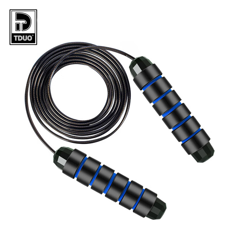 TDUO 跳绳T100 个 黑蓝 均码