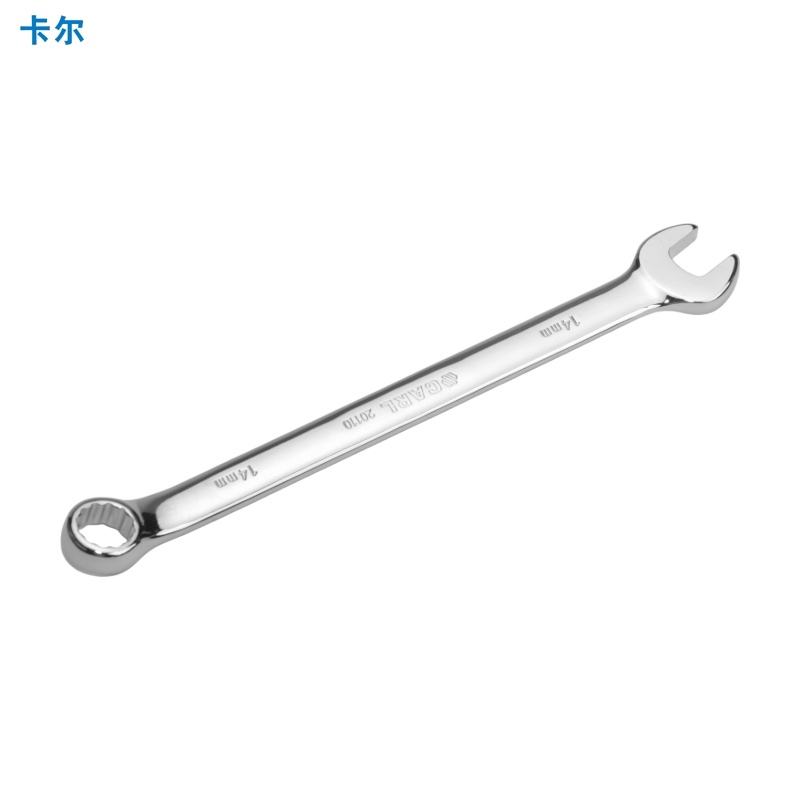 卡尔 航空级全抛光两用长扳手14mm 20110 把高清大图