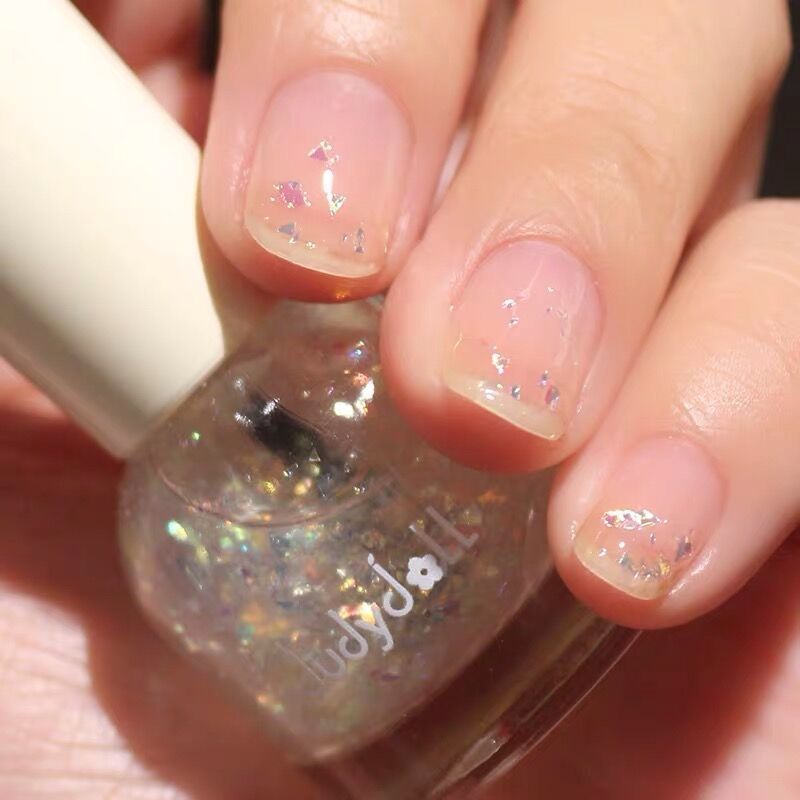 judydoll橘朵晶灿莹亮指甲油新款夏日美甲显白气质复古芒果黄初学01