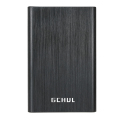 杰储（GCHUL）T1000 2T USB3.0 2.5英寸移动硬盘 (计价单位：个) 磨砂黑色