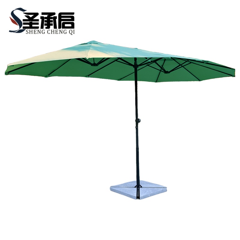 圣承启 花园伞 墨绿色 把高清大图