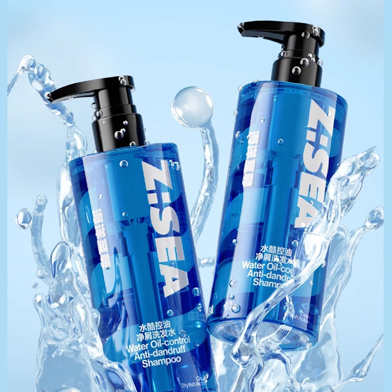 海洋至尊 水酷控油净屑洗发水400ml*2