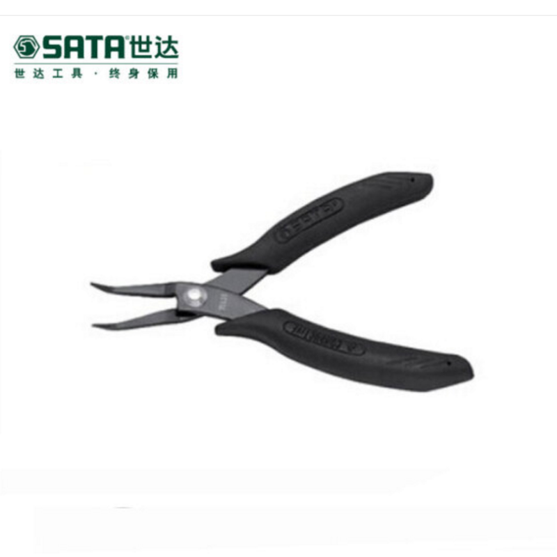 世达五金工具防静电手柄弯嘴钳 5’’ 75131