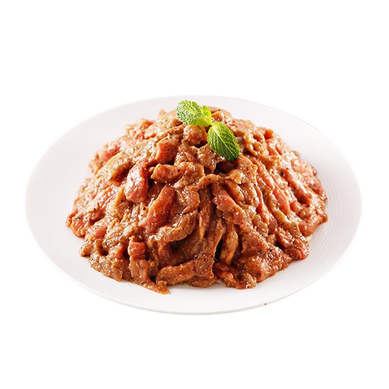 苏宁超市自营超级新品 科尔沁 速冻牛肉 黑椒牛柳 澳洲进口原料 袋装