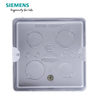 西门子（SIEMENS）开关插座 金属暗装地插底盒 高强度型5TG00001NC