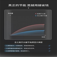 吉之美开水器商用步进式大容量奶茶店办公室电热水机烧水炉K2系列 GM-K2-30CSW (智能款 30L 3KW)