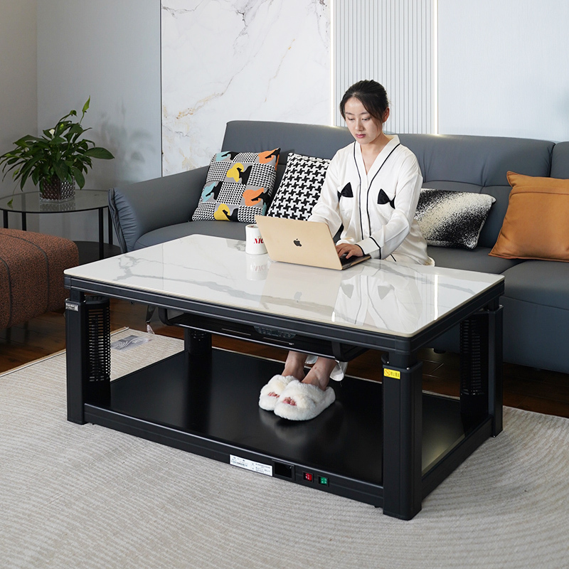 功能取暖桌长方形客厅烤火炉电烤桌取暖器电茶几电炉2023新款电暖器1