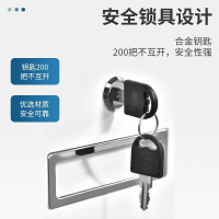 域赢矮柜活动柜文件柜抽屉柜桌下柜床头柜铁皮柜一斗一门黑色