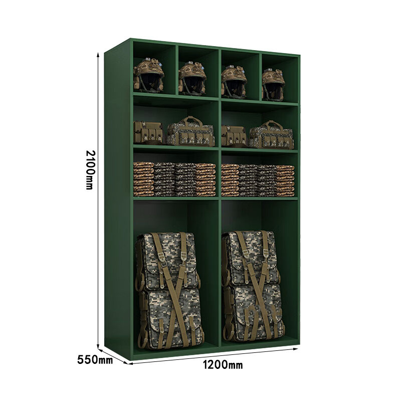 鑫金虎 装备柜器材柜物品存放柜分类储存柜双人柜 款式一高清大图