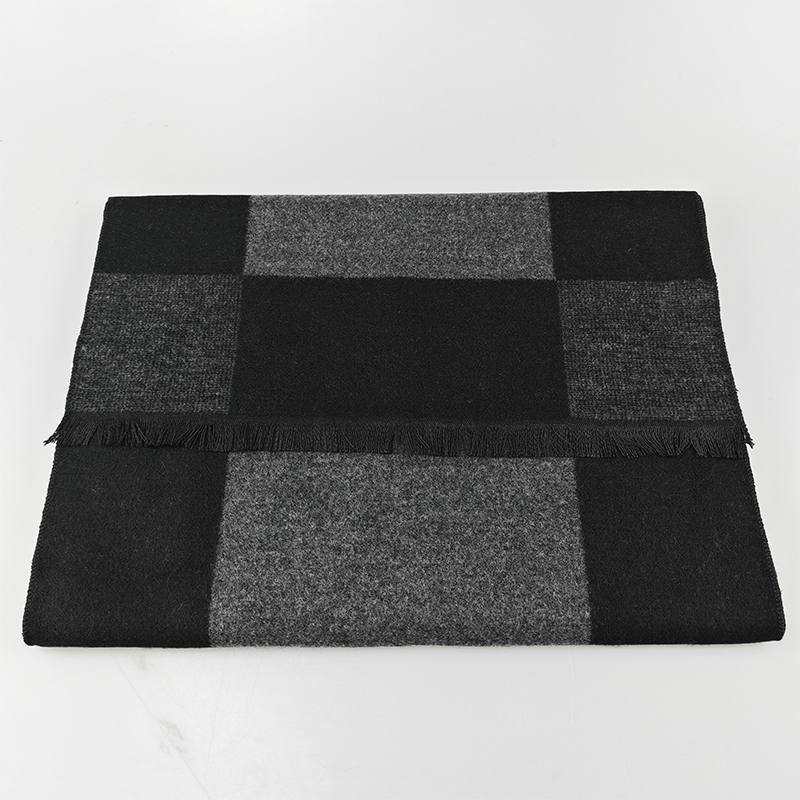 鸽护 羊毛围巾 GH202QDK-7 条高清大图