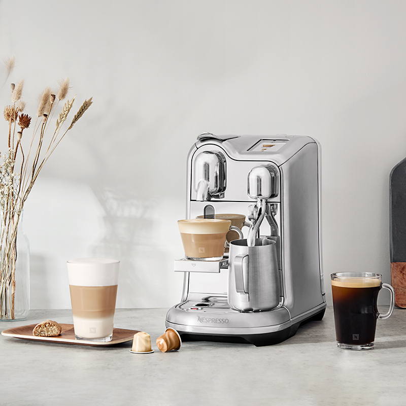 [王楚钦同款]NESPRESSO Creatista Pro 意式全自动 家用商用花式胶囊咖啡机高清大图