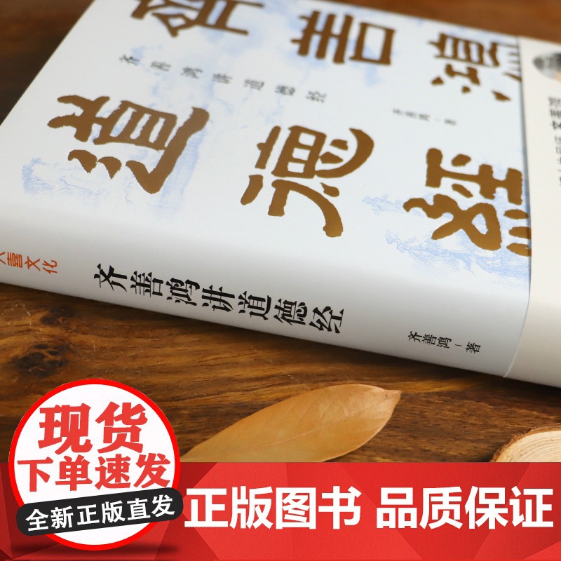 齐善鸿讲道德经 精装版 南开大学教授三十余年精研智慧之作人生哲学国学白话文解读 可搭张其成讲易经 天地高清大图
