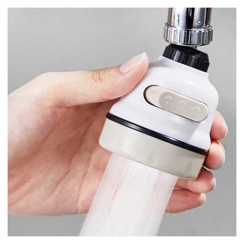 水龙头防溅水花洒喷雾旋转接头厨房家用万能嘴增压节水器