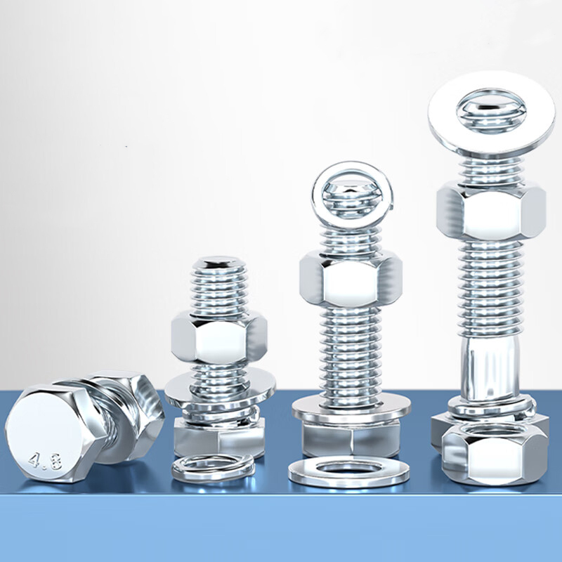 A2-70不锈钢螺栓和螺母 M8*50 1套高清大图