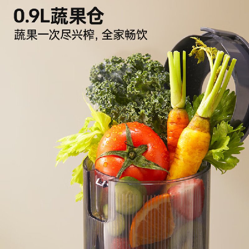 膳魔师原汁机EHA2113A W低速挤压高效萃取营养保留易清洗家用白色设计高清大图