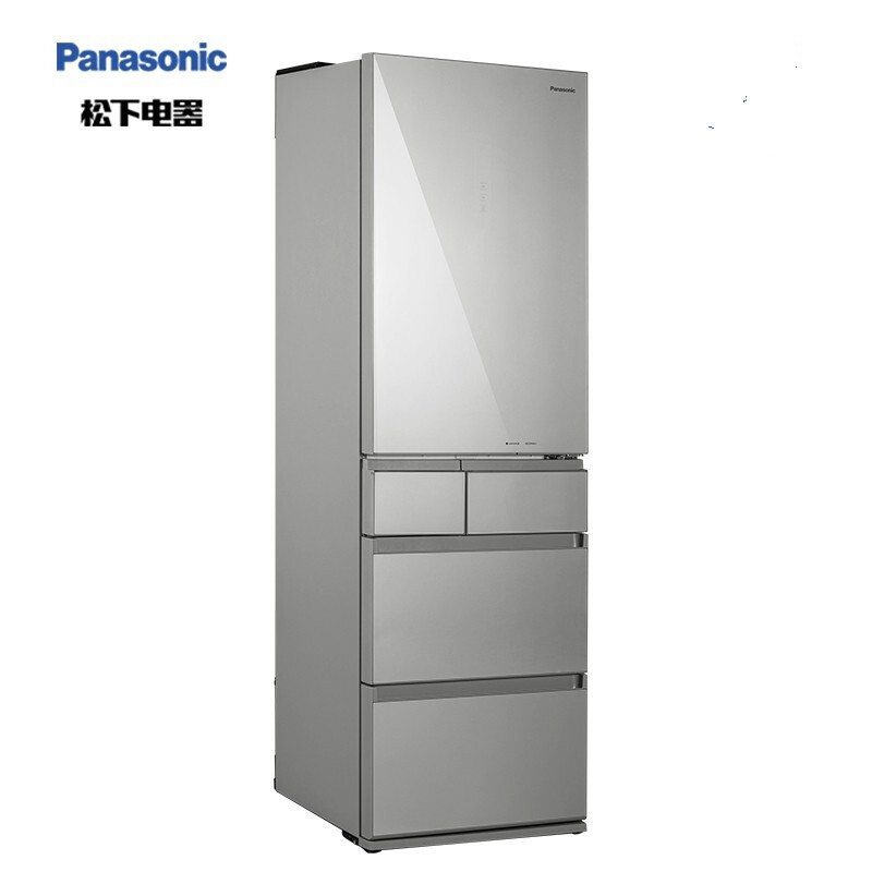 松下panasonic380升多门冰箱超薄60cm自由嵌入式风冷自动制冰nree40tx