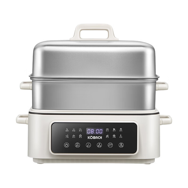 康巴赫电蒸锅12L上蒸下煮一锅多用KBH-DDZ1102
