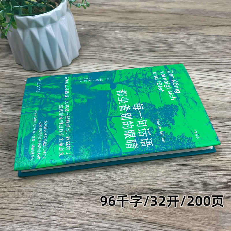 每一句话语都坐着别的眼睛 [正版]每一句话语都坐着别的眼睛 诺贝尔文学奖得主赫塔米勒自传回忆录罗马尼亚社会散文集 刺破罗高清大图