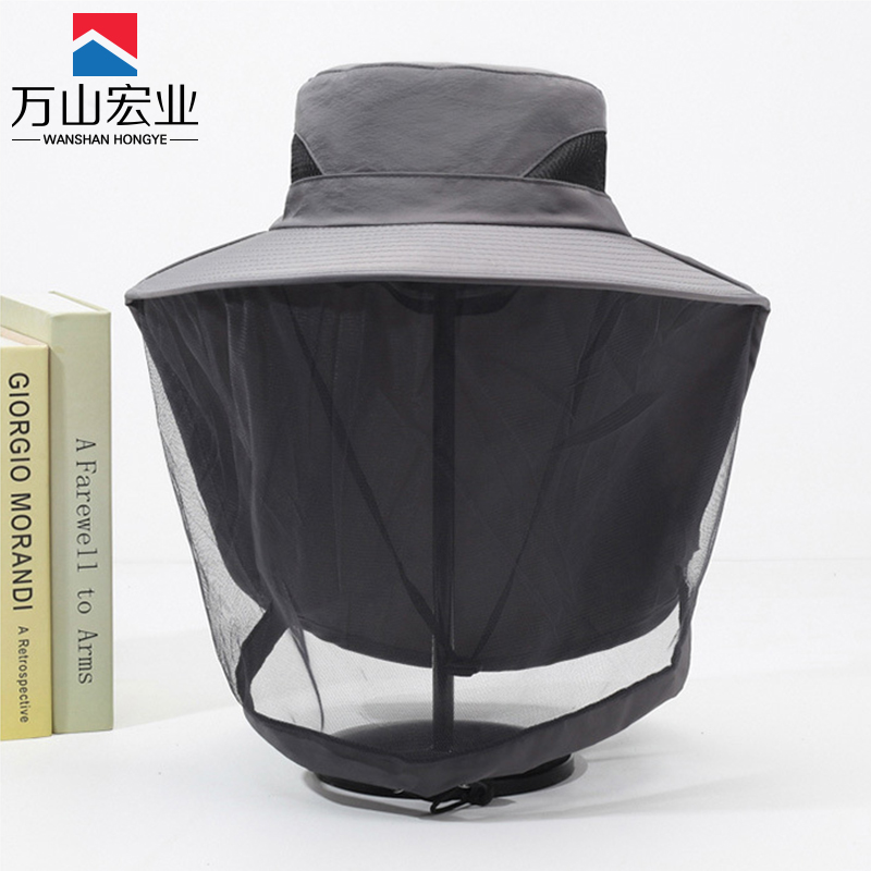 万山宏业 防蚊帽 WG076Q/顶高清大图