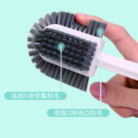 苏宁宜品软毛刷子家用长柄洗鞋神器不伤鞋不掉毛多功能清洁白鞋板刷魔力擦