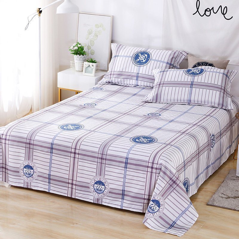 美帮汇床单女单件 双人床被单宿舍1.8m单人1.5米男学生冬加大2*2.3垫单 海盗船长 180cmx230cm