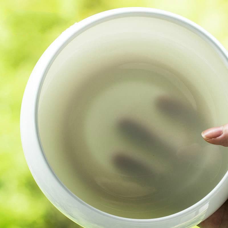 家柏饰(CORATED)德化白瓷茶洗大号陶瓷洗笔缸家用水盂杯洗水洗功夫茶具茶道配件Z图片