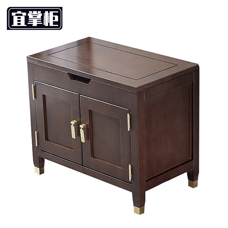 宜掌柜 鞋凳木 质高清大图