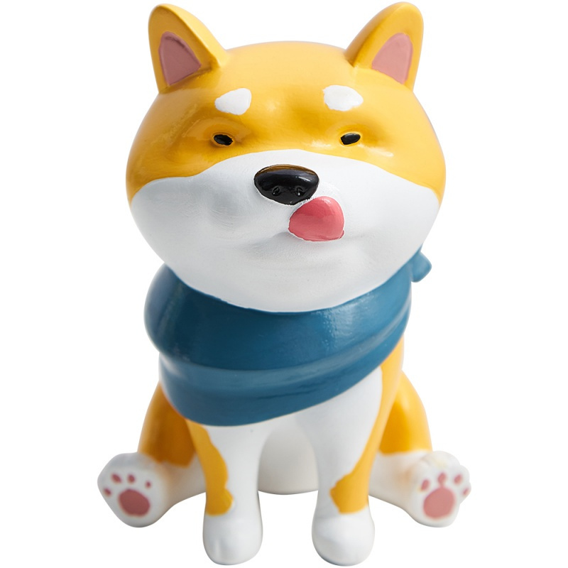 北欧风可爱卡通网红动物办公室桌面摆设客厅卧室多功能眼镜架摆件小熊