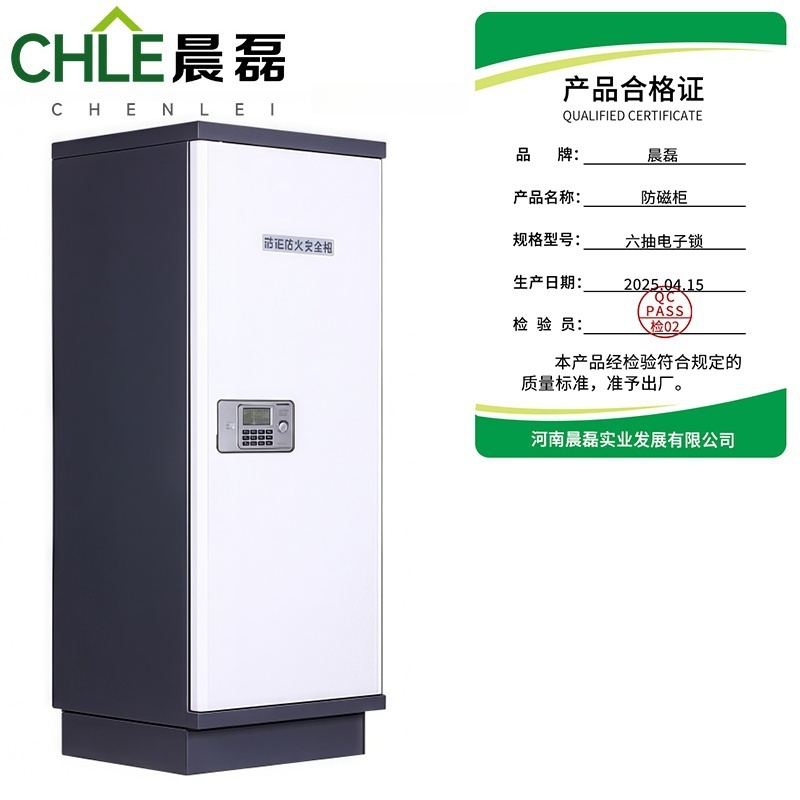 晨磊 防磁柜 六抽电子锁 台高清大图