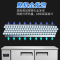 金必福HB-008(冷藏冷冻双温)冷藏冷冻工作台1500*600*800 商用不锈钢保鲜平面操作台奶茶店冰柜