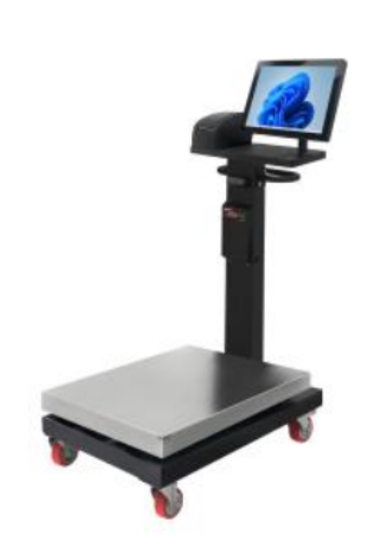 嘉力乐智能电子秤XT150E工业级304不锈钢秤盘500mm*600mm高清大图