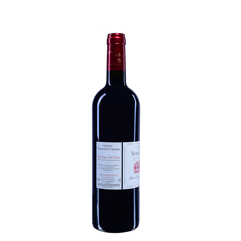 法国圣埃美隆村庄级AOC 圣乔治庄园干红葡萄酒750ML*1瓶