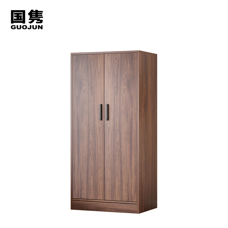 国隽 GUOJUN 两门木制更衣柜 800*560*1960mm 个高清大图
