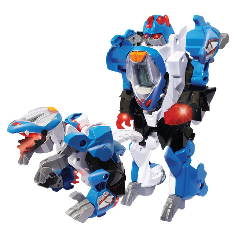 伟易达vtech变形恐龙系列儿童玩具男孩益智玩具守护者机器人迅猛龙