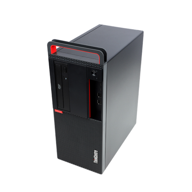 联想ThinkCentre M710t 台式电脑 单主机(I5-7500 8GB 1TB+128GB固态 2G独显 刻录 Win7 项目)