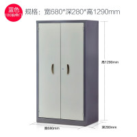 震海 100抽无带门零件柜蓝色小号抽屉五金配件收纳柜零配件收纳柜螺丝元件盒样品物料柜零件柜