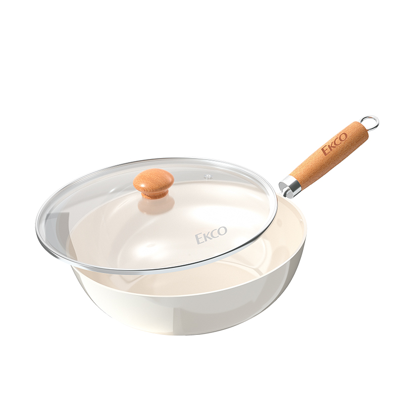 EKCO EK-XYBT24ZX/KZ 新雅白陶轻量小锅24CM/2L(单位:个)