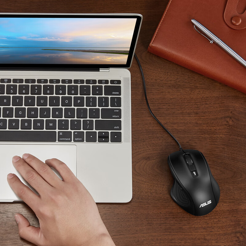 华硕UX300PRO 有线鼠标 办公鼠标 USB鼠标即插即用 DPI四挡可调高清大图